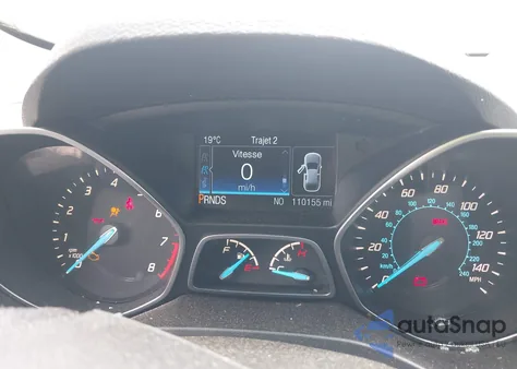 2014 Ford Escape Se из США, поврежденный, VIN 1FMCU0GX4EUB84164